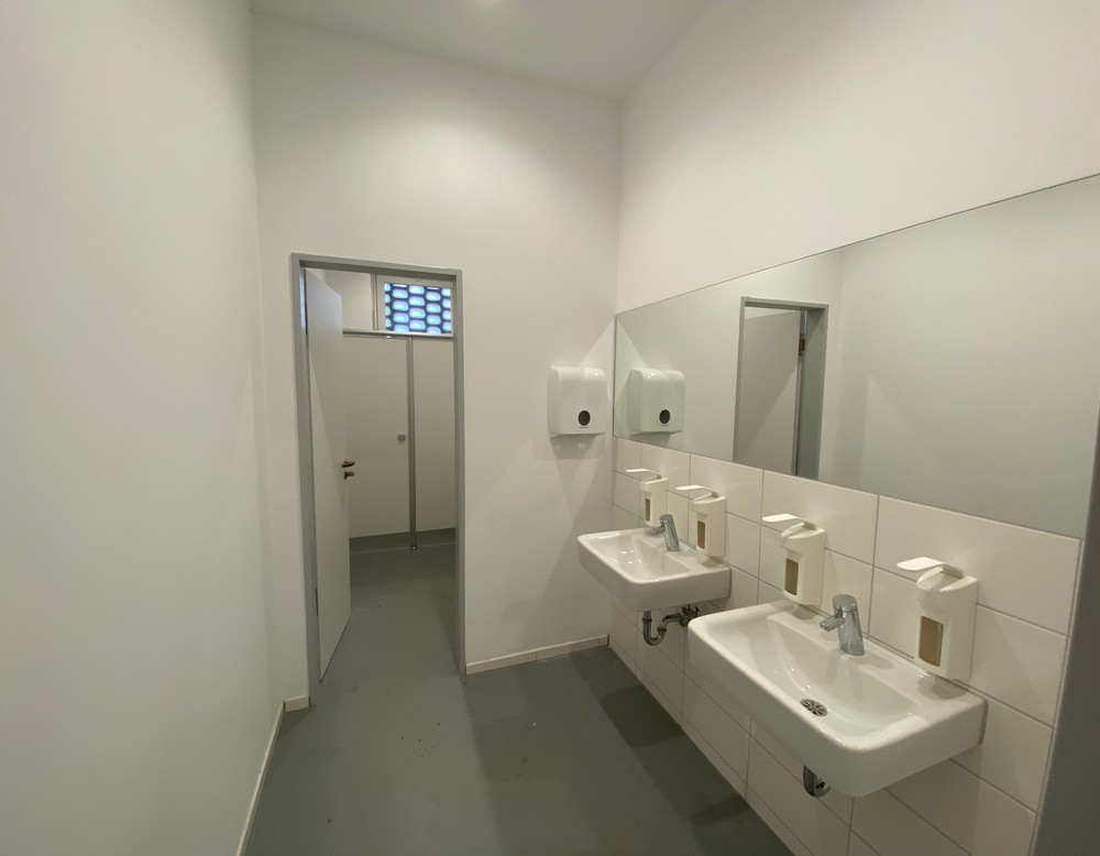 Neue Toilettenräume