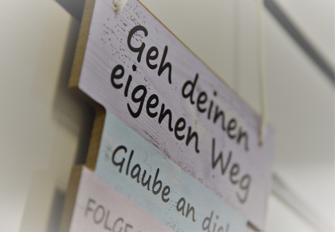 Geh deinen eigenen Weg